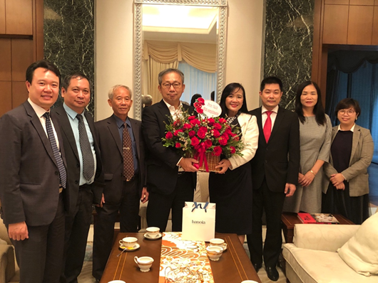 GẶP MẶT NGÀI YAMADA TAKIO – ĐẠI SỨ ĐẶC MỆNH TOÀN QUYỀN NHẬT BẢN TẠI VIỆT NAM