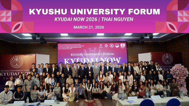 Đại diện CLB VAJA tham dự diễn đàn Kyudai Now tại Thái Nguyên